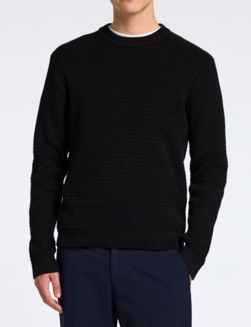Pulover Selected, negru