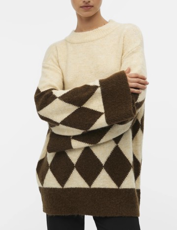 Pulover Object, mix culori