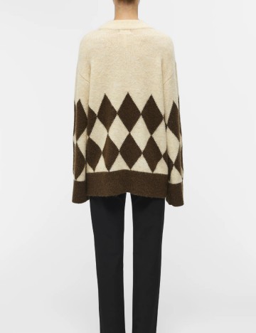 Pulover Object, mix culori