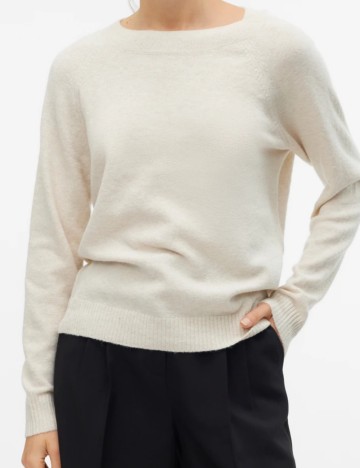Pulover Vero Moda, crem
