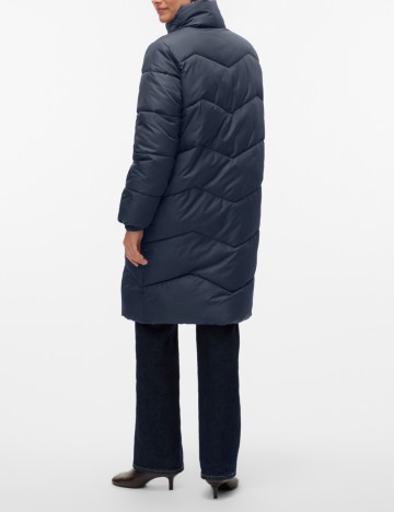 Geacă lungă Vero Moda, bleumarin