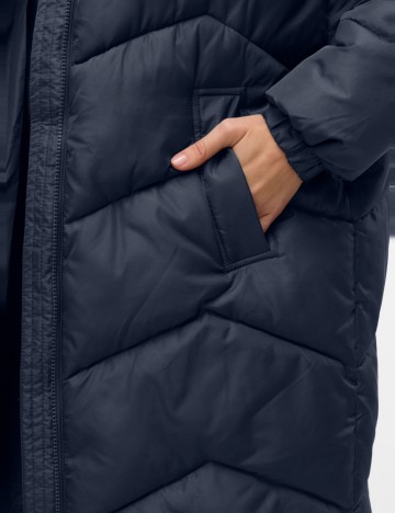 Geacă lungă Vero Moda, bleumarin