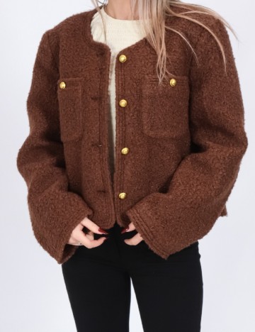 Jachetă Vero Moda, maro