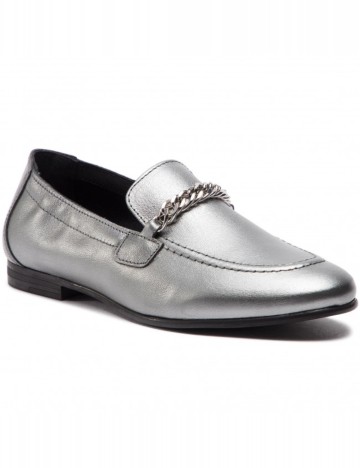 Pantofi Tommy Hilfiger, argintiu