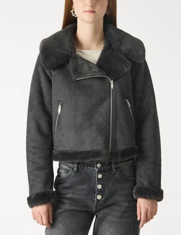 Cojoc Vero Moda, gri