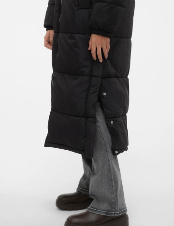 Geacă lungă Vero Moda, negru