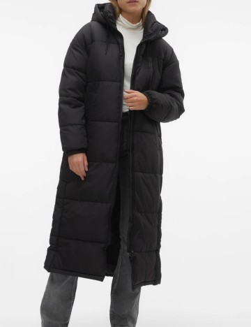 Geacă lungă Vero Moda, negru