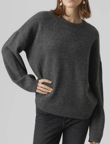 Pulover AWARE by VERO MODA, gri
