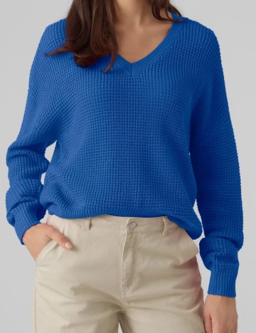Pulover Vero Moda, albastru