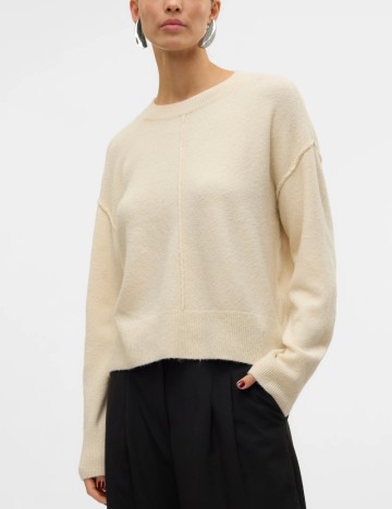 Pulover Vero Moda, crem