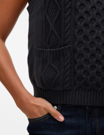 Vestă Vero Moda, bleumarin