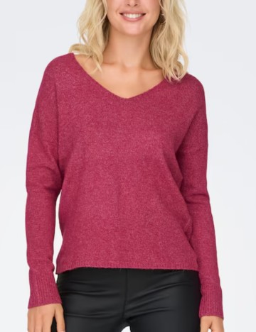 Pulover Only, roz magenta