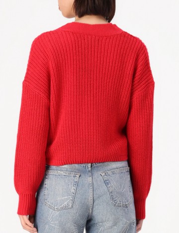 Cardigan Only, roșu