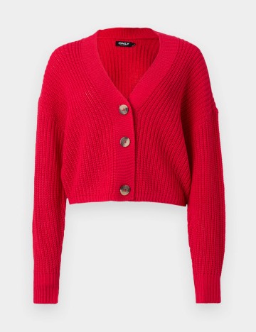 Cardigan Only, roșu