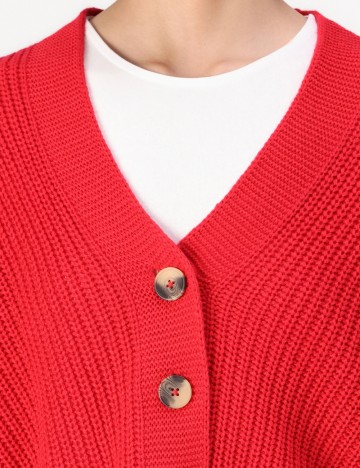Cardigan Only, roșu