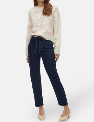 Pulover Vero Moda, crem