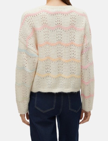 Pulover Vero Moda, crem