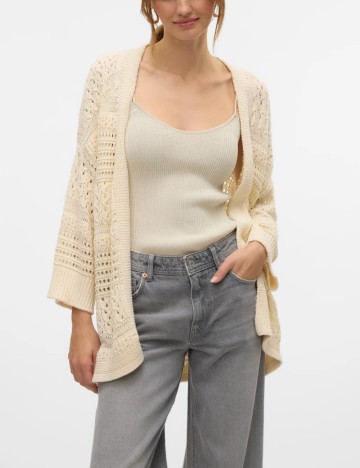 Cardigan Vero Moda, crem
