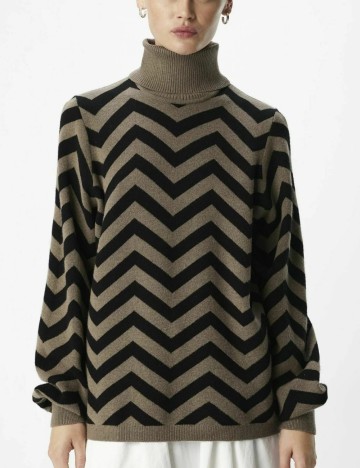 Pulover Object, mix culori