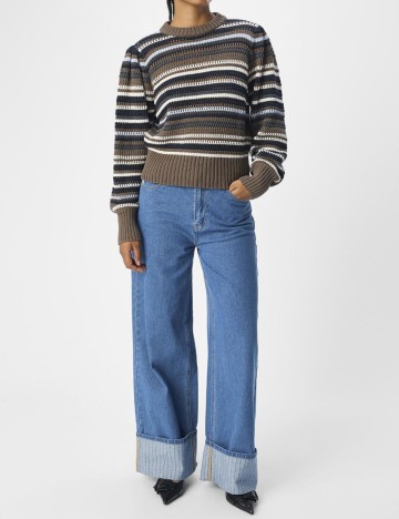 Pulover Object, mix culori