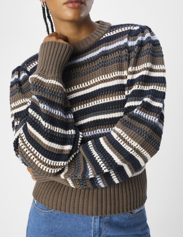 Pulover Object, mix culori