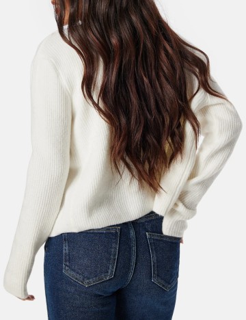 Cardigan Pieces, alb