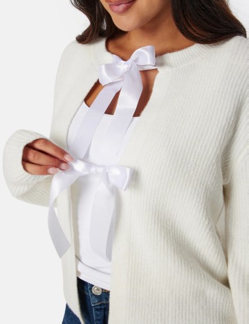 Cardigan Pieces, alb