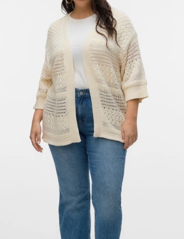 Cardigan Vero Moda, crem