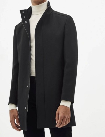 Palton Celio, negru