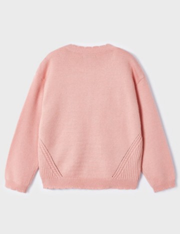 Bluză Mayoral, roz prafuit