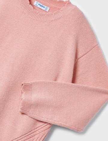 Bluză Mayoral, roz prafuit