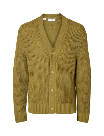 Cardigan Selected, verde