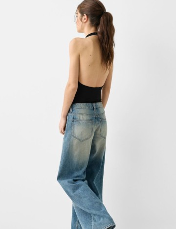 Body Bershka, negru