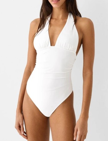 Body Bershka, alb