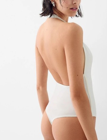 Body Bershka, alb
