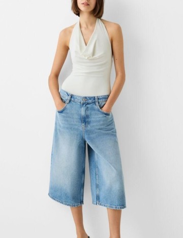 Body Bershka, alb