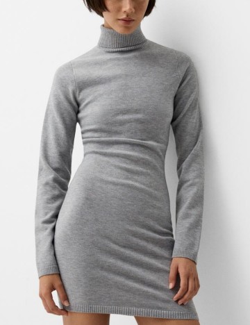 Rochie mini Bershka, gri