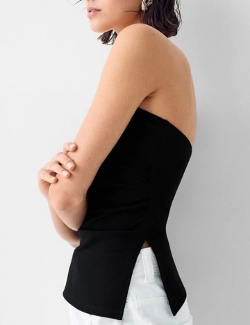 Top Bershka, negru