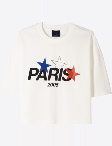 Tricou Bershka, alb