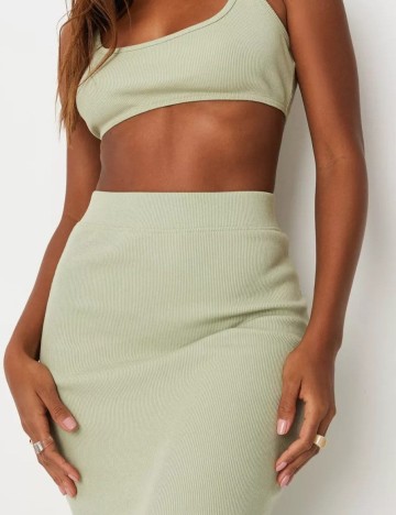 Top Missguided, verde