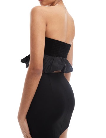 Top Bershka, negru