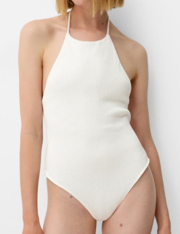 Body Bershka, alb