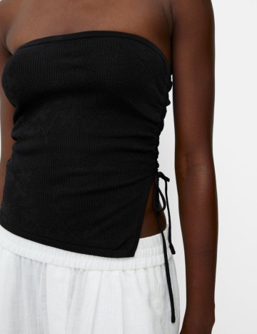 Top Bershka, negru