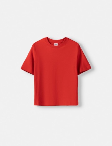 Tricou Bershka, roșu