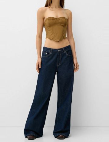 Top Bershka, maro