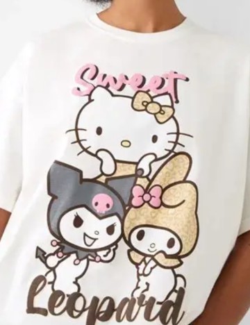 Tricou Bershka, alb