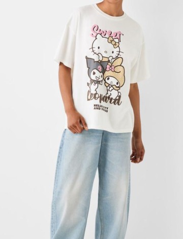 Tricou Bershka, alb