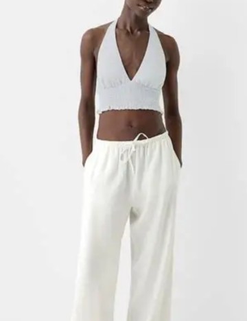 Top Bershka, verde