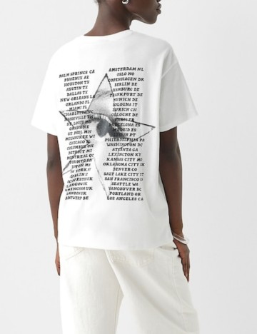 Tricou Bershka, mix culori