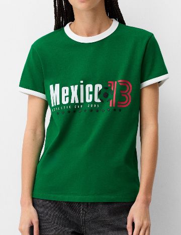 Tricou Bershka, mix culori